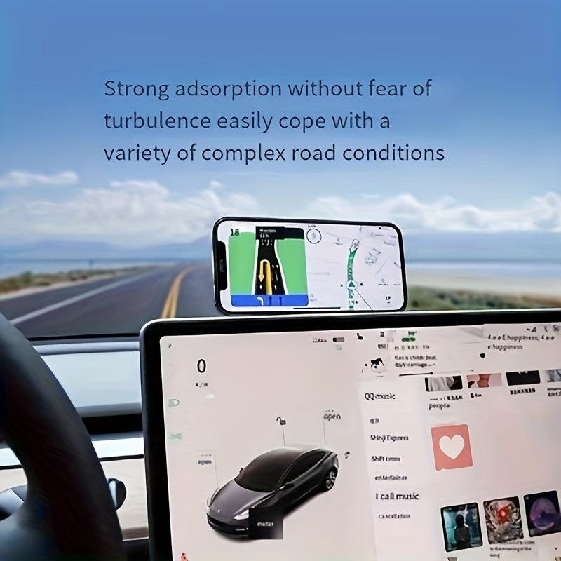 Magnetic Suction Car Phone Holder Rotatable Stable Laptop Mount