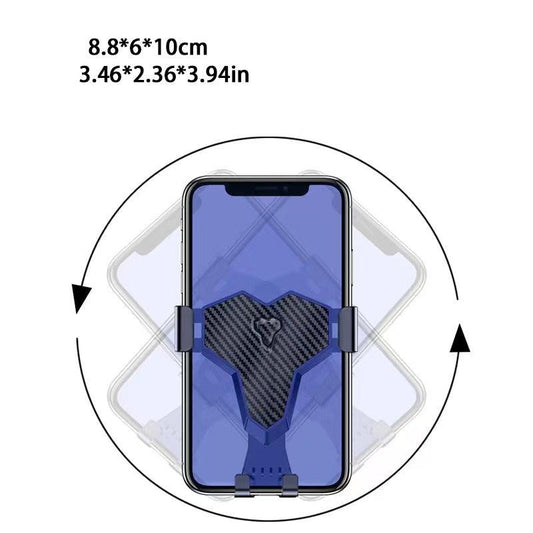Carbon Fiber Car Vent Phone Holder