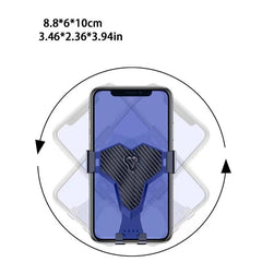 Carbon Fiber Car Vent Phone Holder