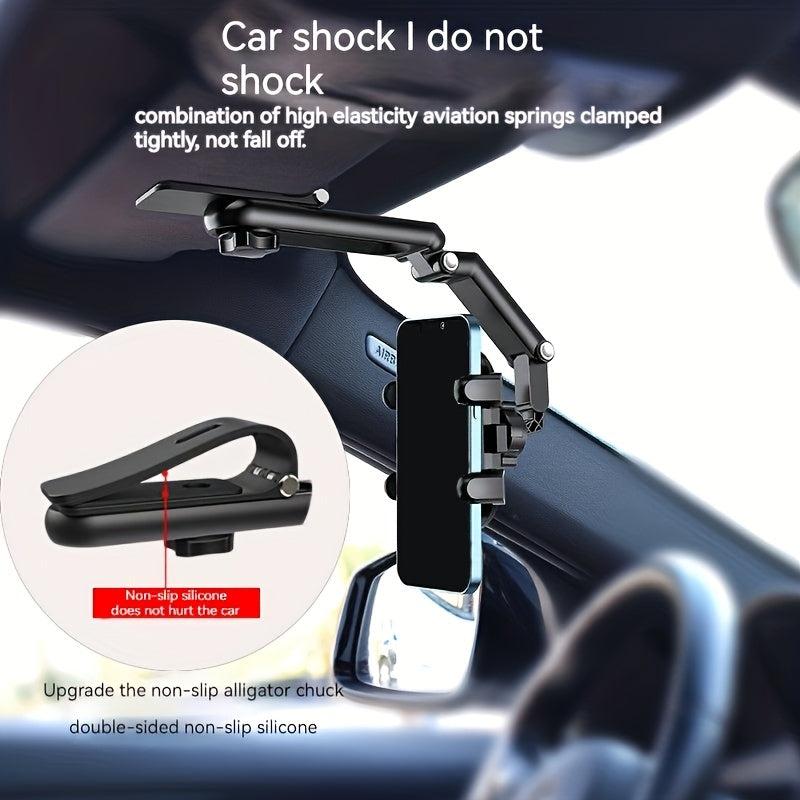 Car Phone Bracket Sun Visor Navigation Support Universal