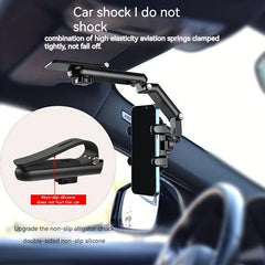 Car Phone Bracket Sun Visor Navigation Support Universal