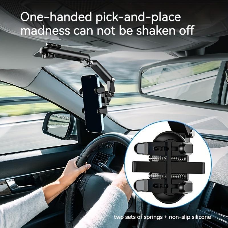 Car Phone Bracket Sun Visor Navigation Support Universal