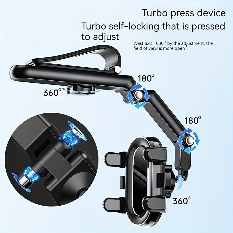 Car Phone Bracket Sun Visor Navigation Support Universal