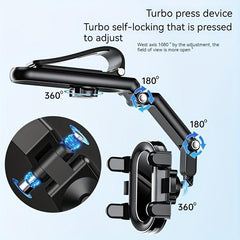 Car Phone Bracket Sun Visor Navigation Support Universal