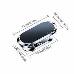 2pcs Magnetic Car Dashboard Mount Stand - Secure Your Phone in Style
