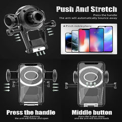 Universal Car Phone Holder with Robot Arm