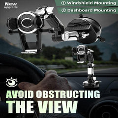 Universal Car Phone Holder with Robot Arm