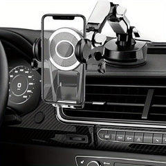 Universal Car Phone Holder with Robot Arm