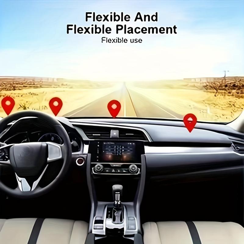 Double Ball Metal Magnetic Car Phone Holder Dashboard Navigation