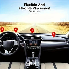 Double Ball Metal Magnetic Car Phone Holder Dashboard Navigation