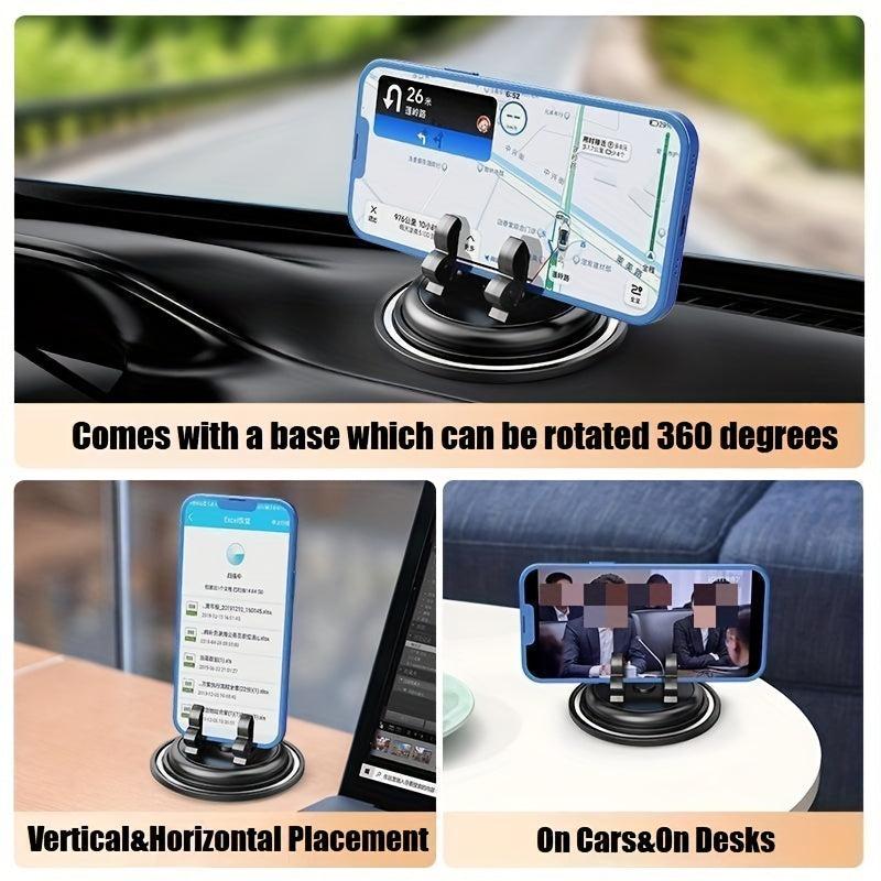 360u00b0 Rotatable Car Phone Mount for Smartphones