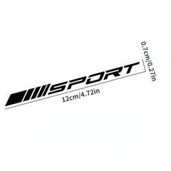 4pcs RV Stickers Wheels Rims Sport Racing Decal Emblem Car Styling SUV Tape