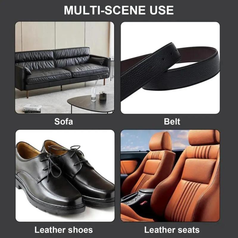 Car Faux Leather Restorer Liquid Quick Restorer Long Lasting Coating Agent