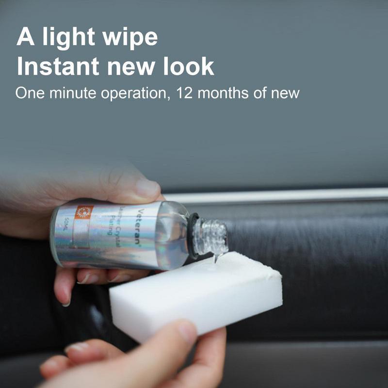 Car Faux Leather Restorer Liquid Quick Restorer Long Lasting Coating Agent