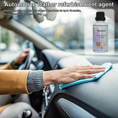 Car Faux Leather Restorer Liquid Quick Restorer Long Lasting Coating Agent