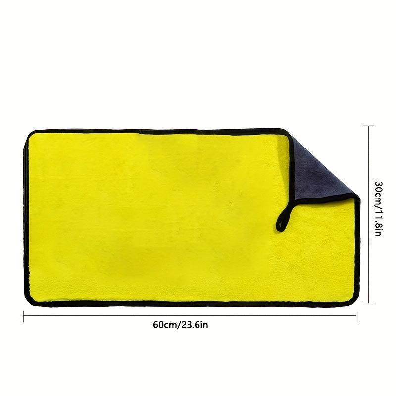2Pcs Car Wash Microfiber Towel Car Cleaning Drying Cloth 30x30 40 Car Care Cloth