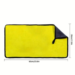 2Pcs Car Wash Microfiber Towel Car Cleaning Drying Cloth 30x30 40 Car Care Cloth
