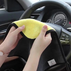2Pcs Car Wash Microfiber Towel Car Cleaning Drying Cloth 30x30 40 Car Care Cloth