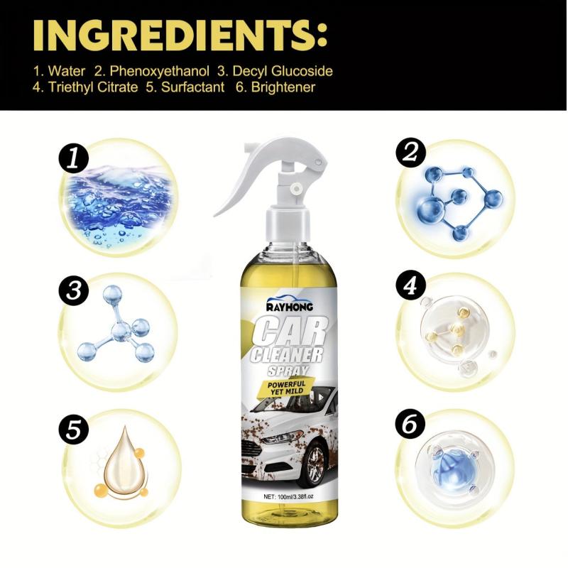 Car Cleaning Spray Powerful Decontamination