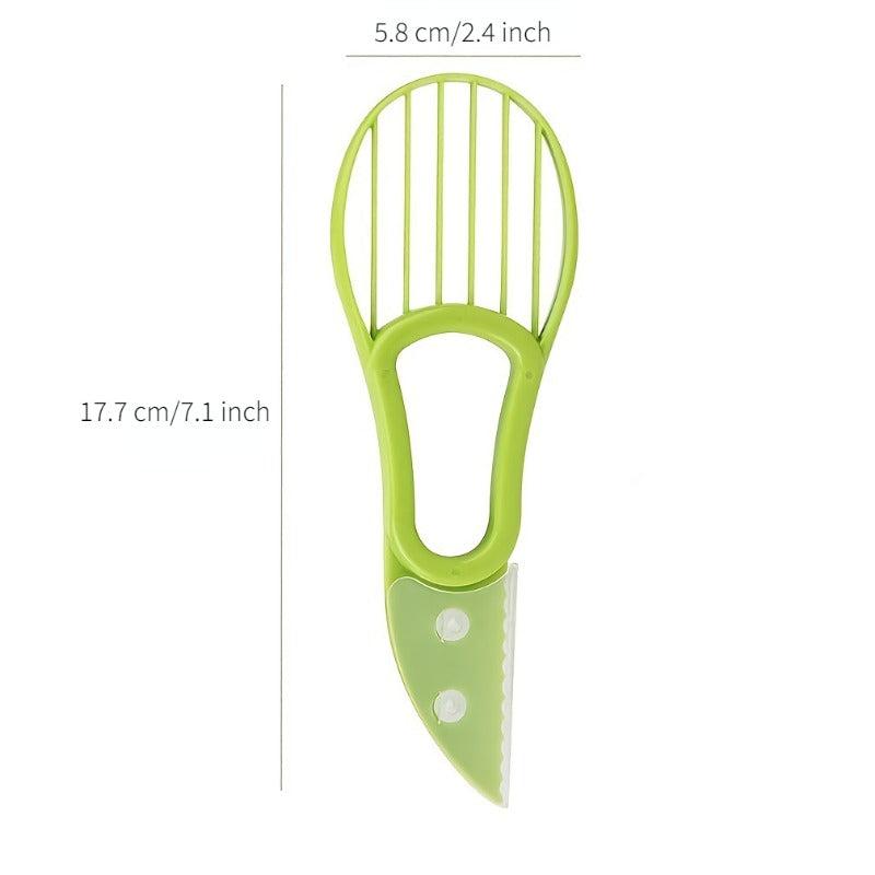 Avocado Slicer Peel Core Slice Tool - Effortlessly Prepare Avocados