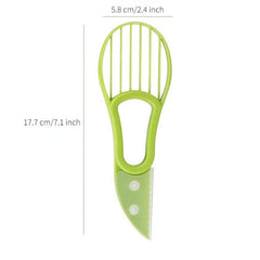 Avocado Slicer Peel Core Slice Tool - Effortlessly Prepare Avocados