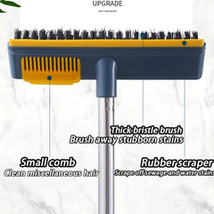 Long Handle RV Bathroom Floor Brush for Easy Cleaning
