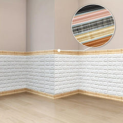Foam Self-adhesive Flexible Molding Trim Waist Line Corner Line DIY