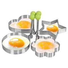 4pcs RV Stainless Steel Fried Egg Pancake Shaper Mold