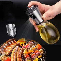 200ML Stainless Steel Spray Bottle for Kitchen Cooking & Air Fryer