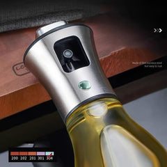 200ML Stainless Steel Spray Bottle for Kitchen Cooking & Air Fryer