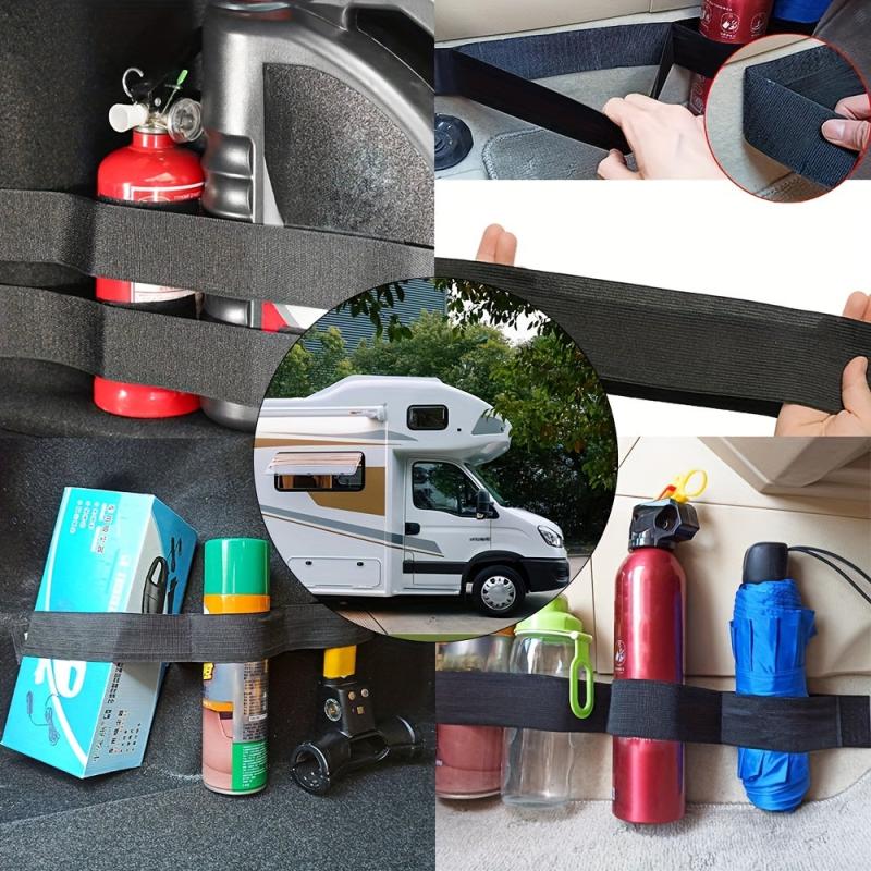 Car Trunk Storage Fixed Belt Nylon Fire Extinguisher Storage Fixing Belt