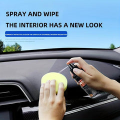 Car Interior Coating & Scratch Remover Combo for Leather Maintenance