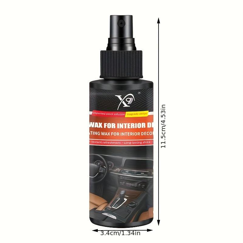 Car Interior Coating & Scratch Remover Combo for Leather Maintenance