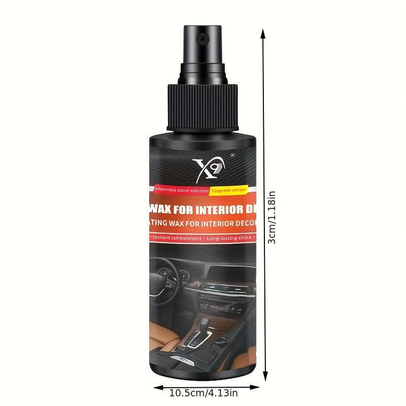 Car Interior Coating & Scratch Remover Combo for Leather Maintenance
