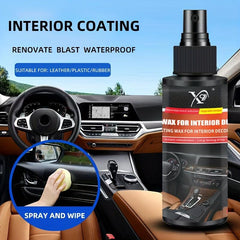 Car Interior Coating & Scratch Remover Combo for Leather Maintenance