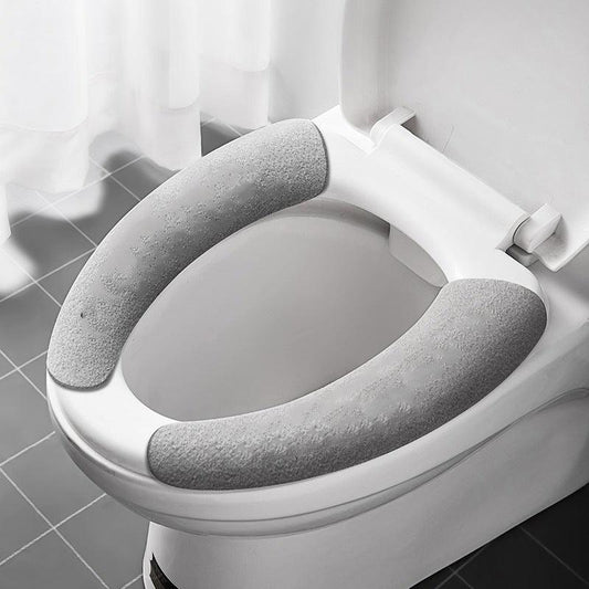 Waterproof Warm Toilet Seat Cushion Winter Toilet Sticker