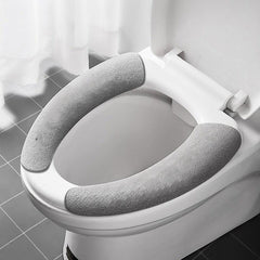Waterproof Warm Toilet Seat Cushion Winter Toilet Sticker