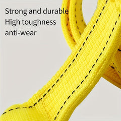 Car Trailer Rope Traction Rope Double layer Thickened Pull Rope 4 Meters 3 Tons