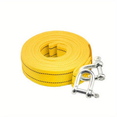 Car Trailer Rope Traction Rope Double layer Thickened Pull Rope 4 Meters 3 Tons