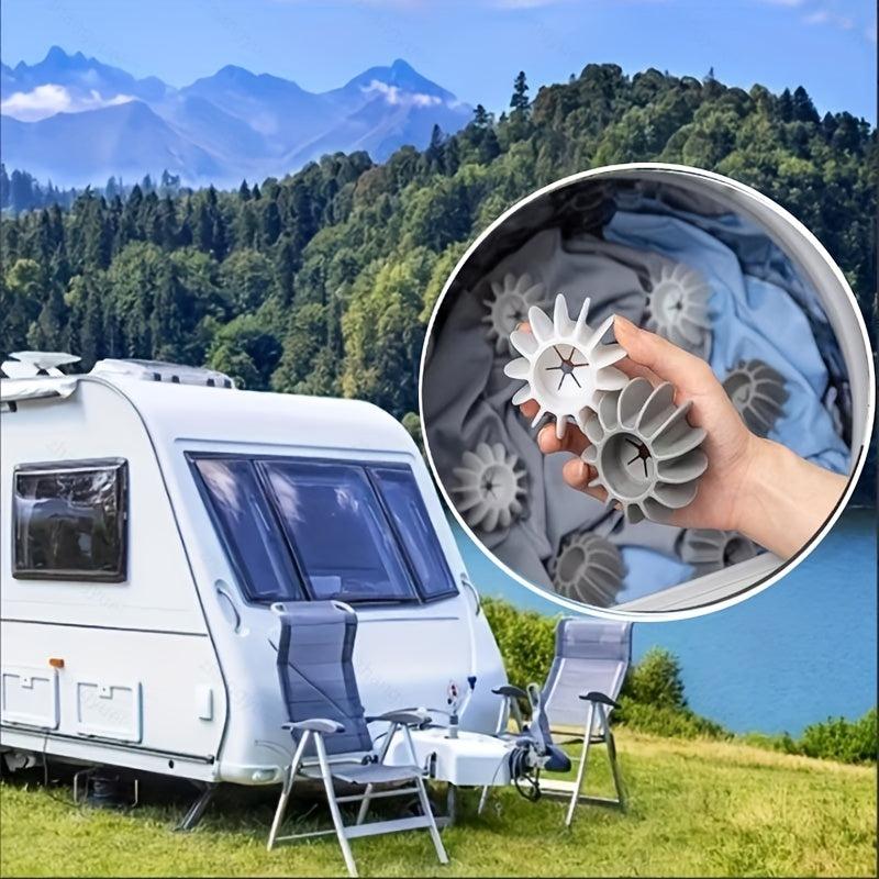 5pcs Laundry Balls Prevent Clothes Knots & Decontaminate Washer