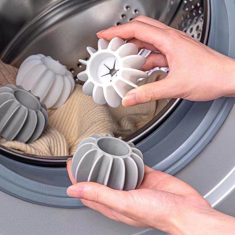 5pcs Laundry Balls Prevent Clothes Knots & Decontaminate Washer
