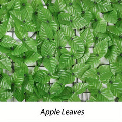 Faux Ivy Leaf Fence Screen for Outdoor Garden Decoration 3.2ft x 9.8ft