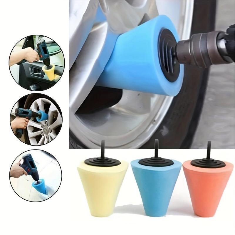 Car Wheel Hub Scratch Polishing Cone Sponge