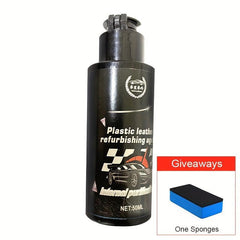 Permanent Plastic Trim Solution Restores Finish Gloss