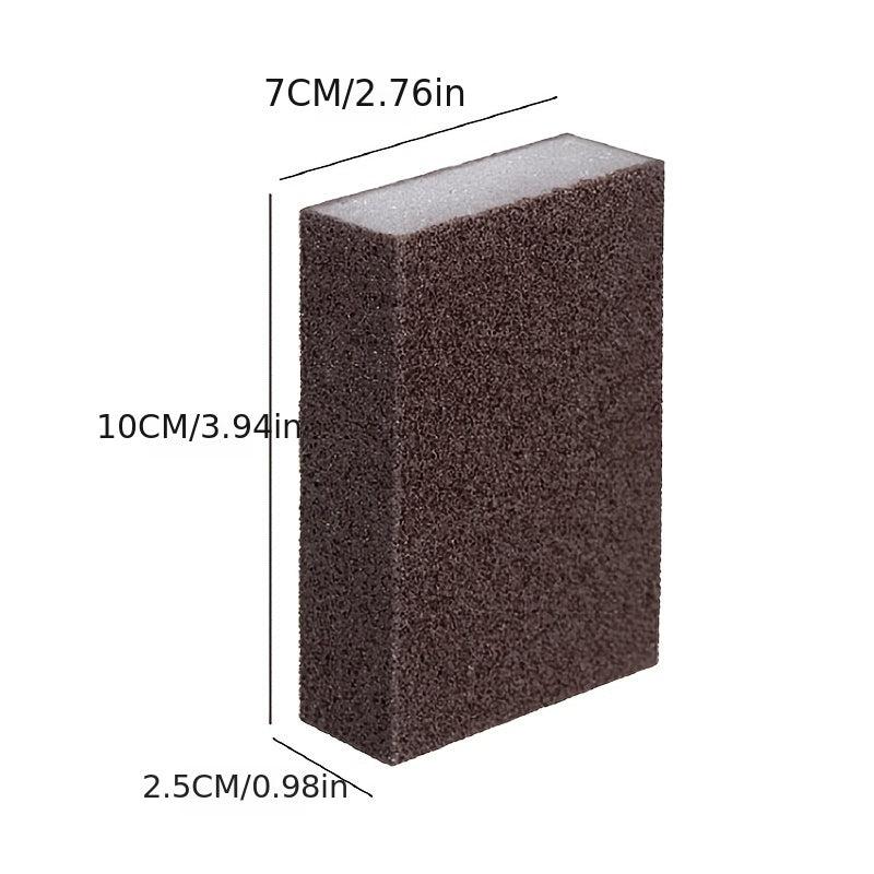 Magic Sponge Eraser Clean Stove Tops Pots RV Kitchens with Silicon Carbide Brush