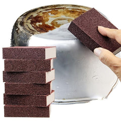 Magic Sponge Eraser Clean Stove Tops Pots RV Kitchens with Silicon Carbide Brush