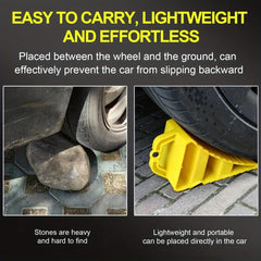 RV Wheel Chocks Tire Slip Stopper Wheel Block - Ideal Chocks