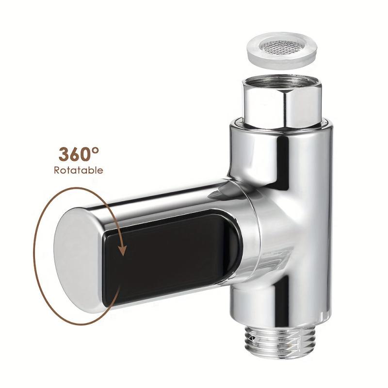 Smart Water Shower Thermometer, Electricity Generating