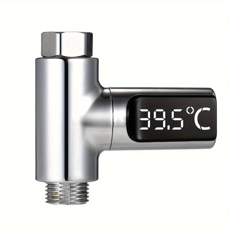 Smart Water Shower Thermometer, Electricity Generating