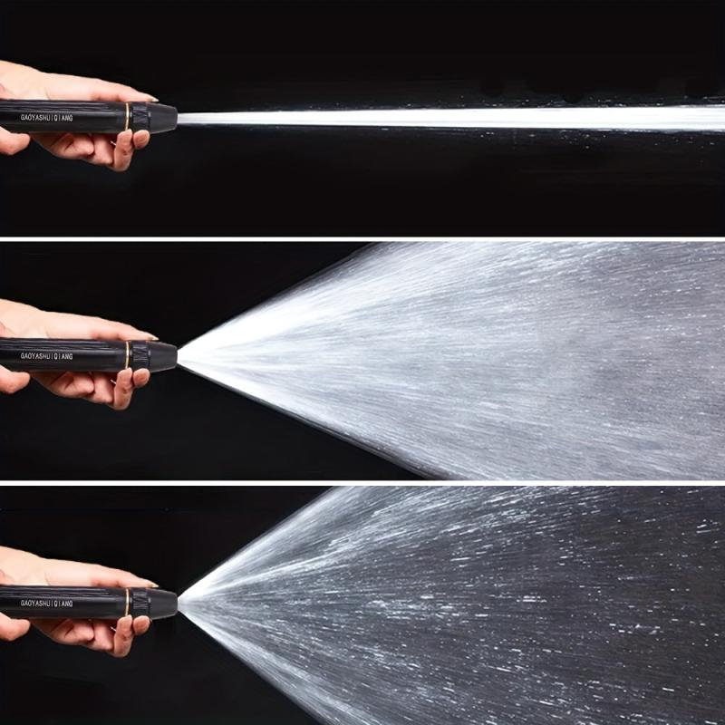 High Pressure Car Cleaning Spray Nozzle - Adjustable Manual Watering Spray Head